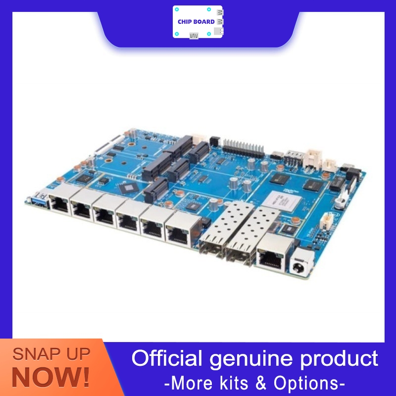 Bananapi Bpi R4 Wifi 7 - Placa Banana Pi BPI-R4 Pro con