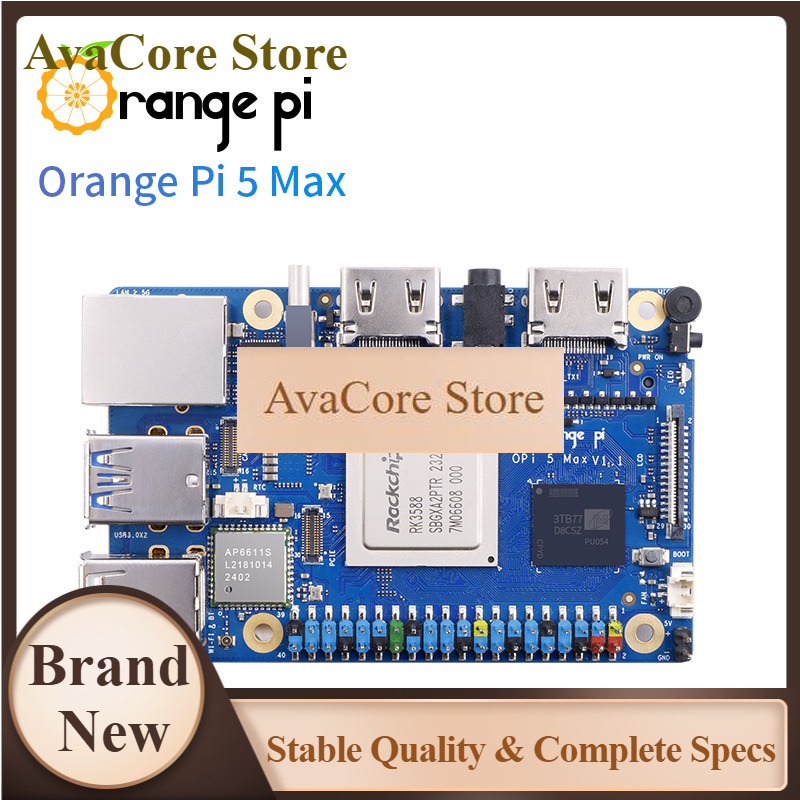 Rk3588 Mini Pc Board - AvaCore Orange Pi 5 Max 16GB