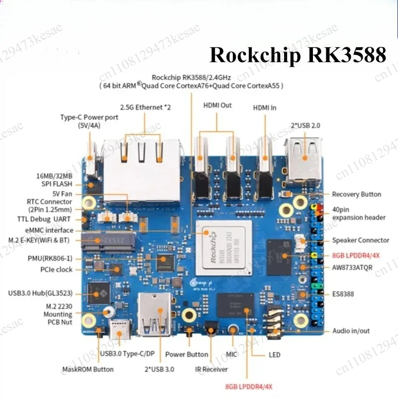 Orange Pi 5 Plus RK3588 SBC 16 - Rk3588 Mini Pc Board reseña y precio
