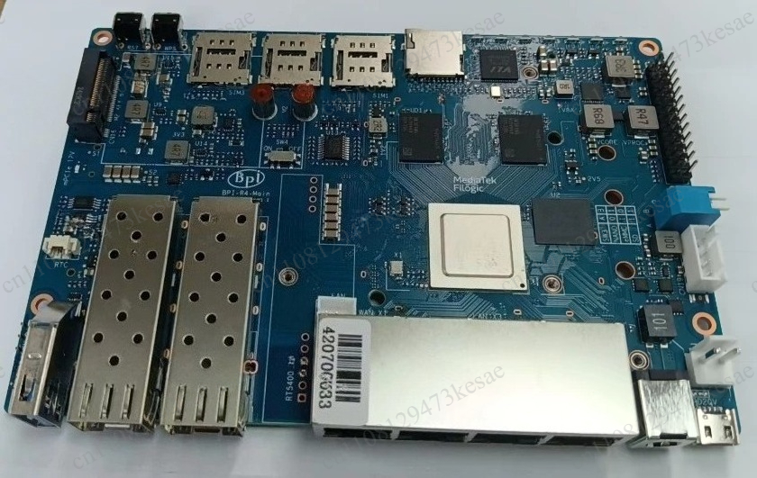 para la placa de router WiFi 7 - Bananapi Bpi R4 Wifi 7 reseña y precio