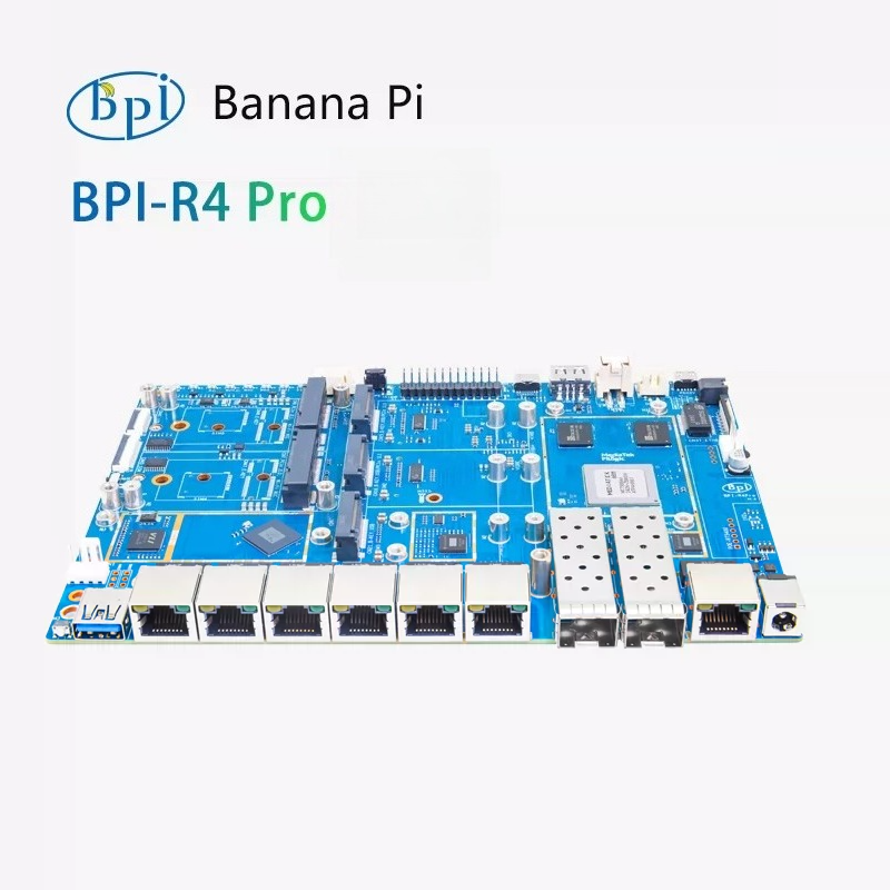 Banana Pi BPI-R4 Pro-4E, Placa - Bananapi Bpi R4 Wifi 7 reseña y precio
