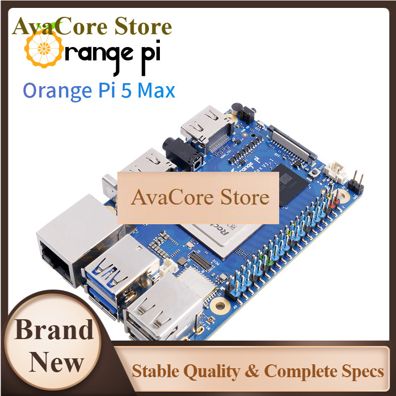 AvaCore Orange Pi 5 Max LPDDR5 - Orange Pi 5 Max Rk3588 reseña y precio