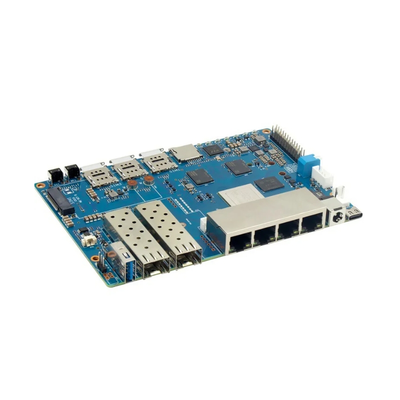 Placa Banana Pi BPI R4 Wifi 7  - Bananapi Bpi R4 Wifi 7 reseña y precio