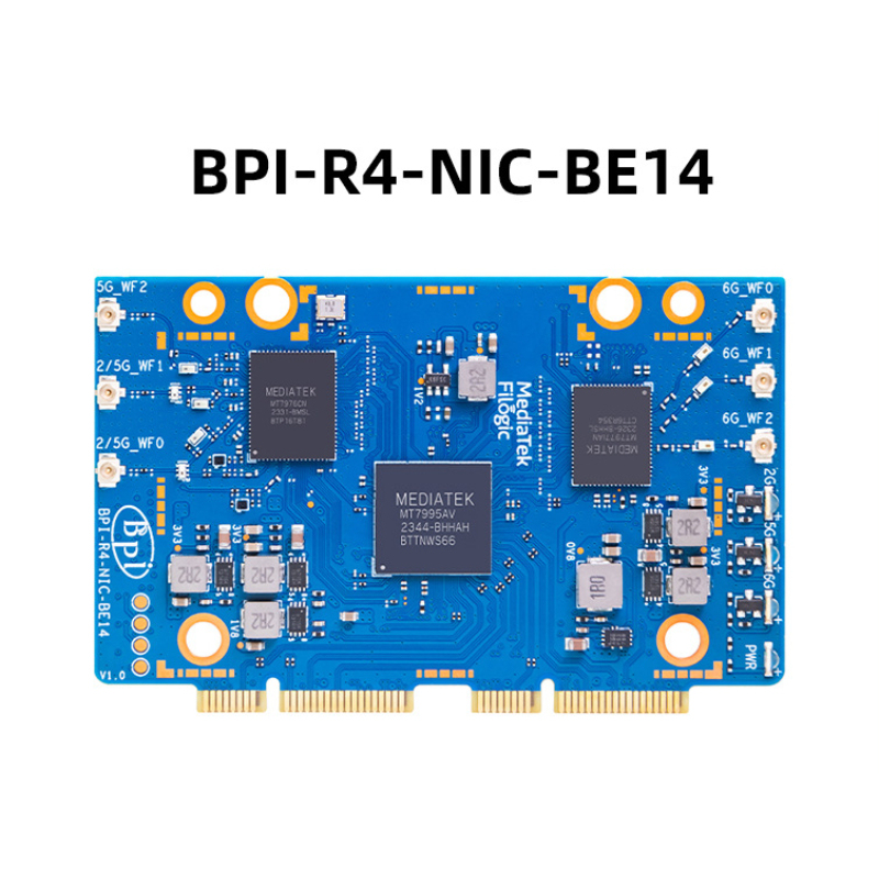 Placa de desarrollo Banana Pi, - Bananapi Bpi R4 Wifi 7 reseña y precio