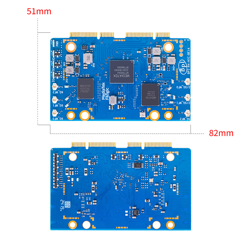 Placa de desarrollo Banana Pi, - Bananapi Bpi R4 Wifi 7 reseña y precio