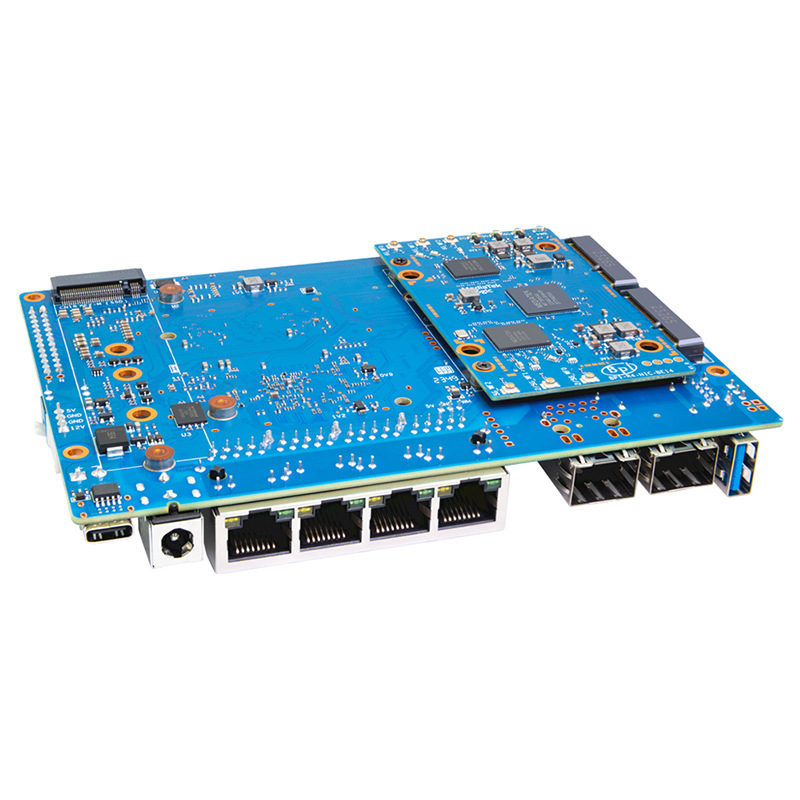 Placa de desarrollo Banana Pi, - Bananapi Bpi R4 Wifi 7 reseña y precio