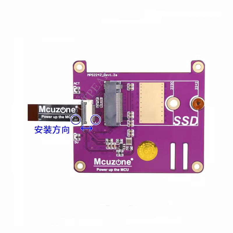 Cable PCIE FPC para Raspberry  - Radxa Rock 5B 16Gb reseña y precio