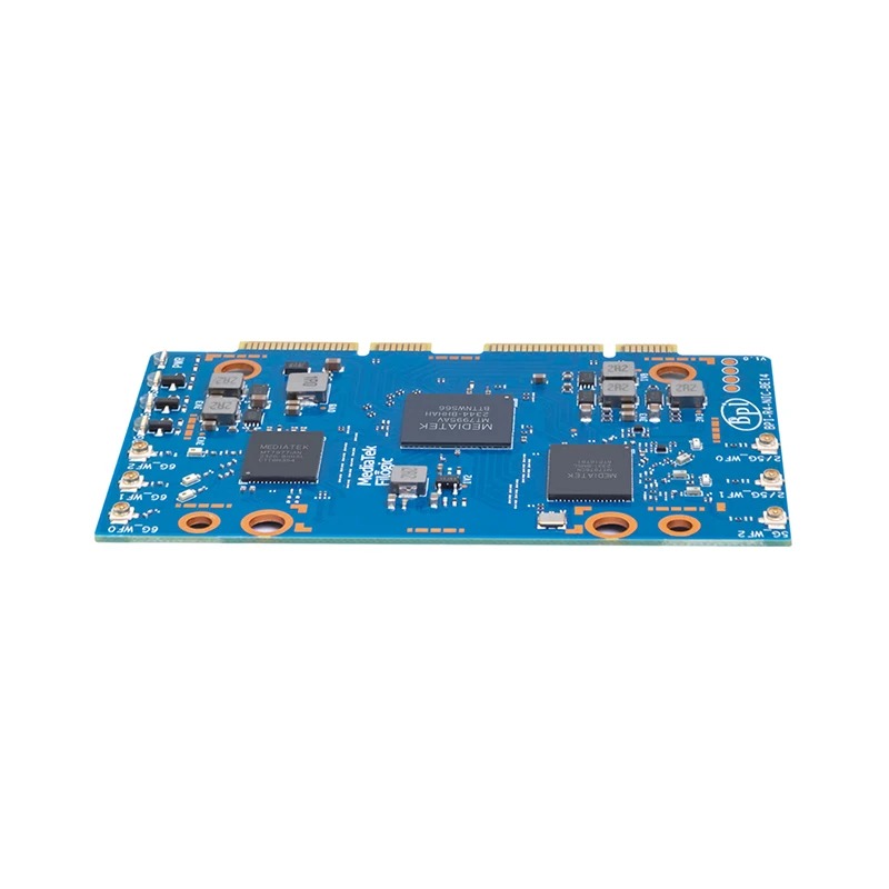 BPI-R4 BPI-R4-NIC-BE14 Módulo  - Bananapi Bpi R4 Wifi 7 reseña y precio