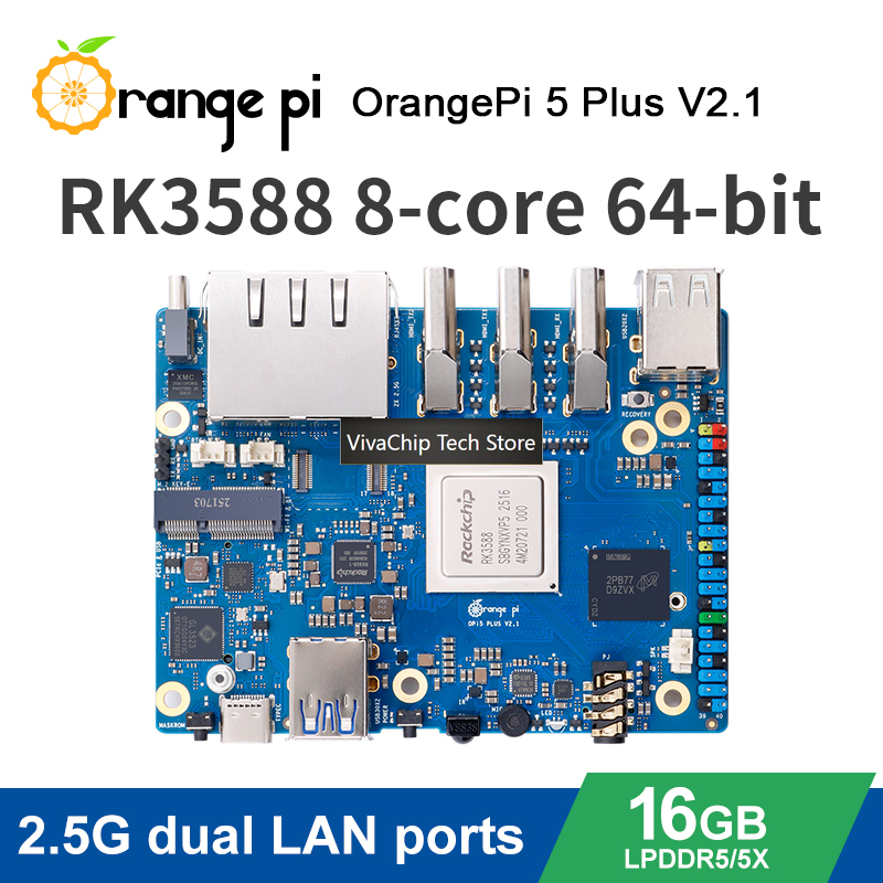 VivaCTOrange Pi 5 Plus Mini PC - Rk3588 Mini Pc Board reseña y precio